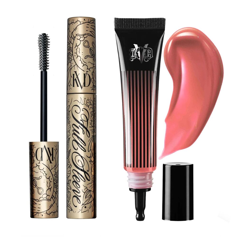 NIB KVD Modcon Liquid Blush in Luminairy & Full Sleeve Mascara in Ink Black